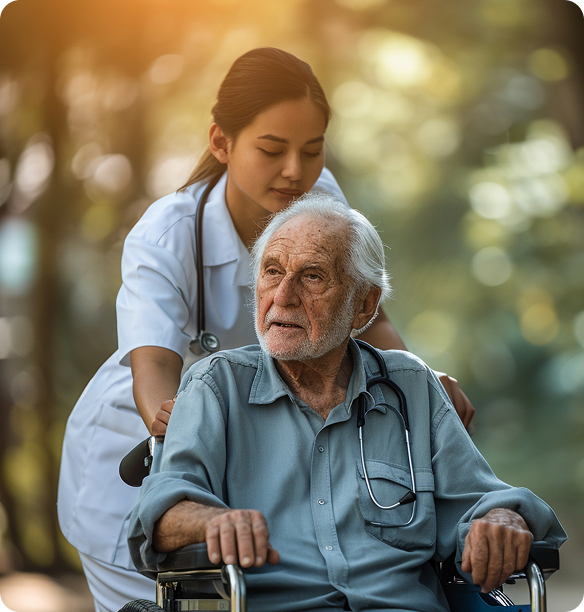 Main care scene